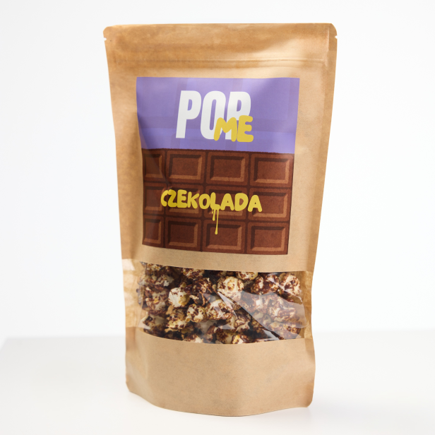 Popcorn czekoladowy – karmelizowany popcorn z czekoladą, popcorn gourmet o intensywnym smaku czekolady